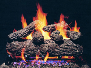 Heritage Oak Ceramic Gas Logs