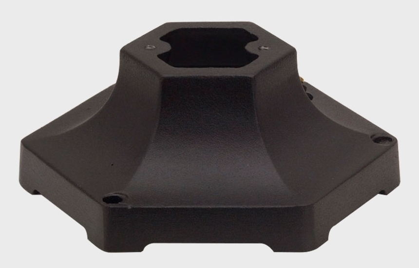 Small six sided head pier mount