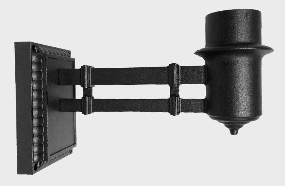 Craftsman lamp wall bracket lighting fixture