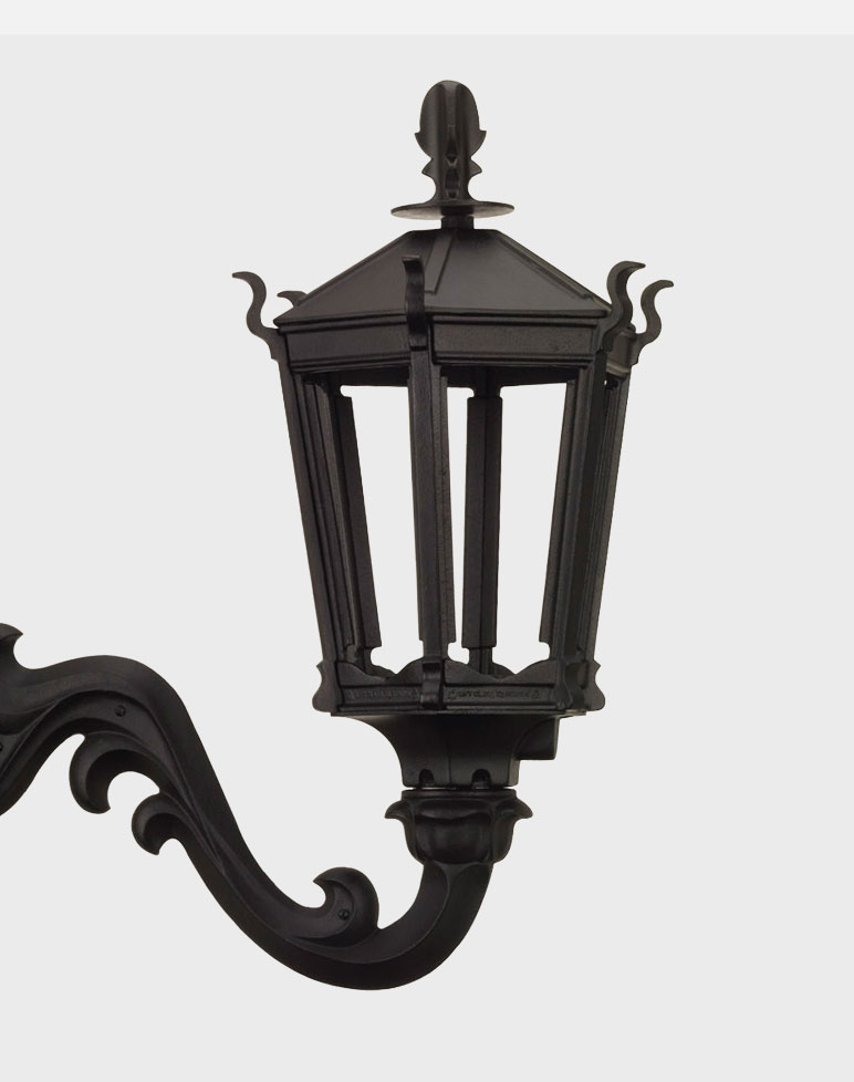 Gothic 2900 wall mount gas light