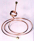 Copper Internals for gas lamp post lights