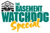 Special Basement Watchdog battery back-up logo